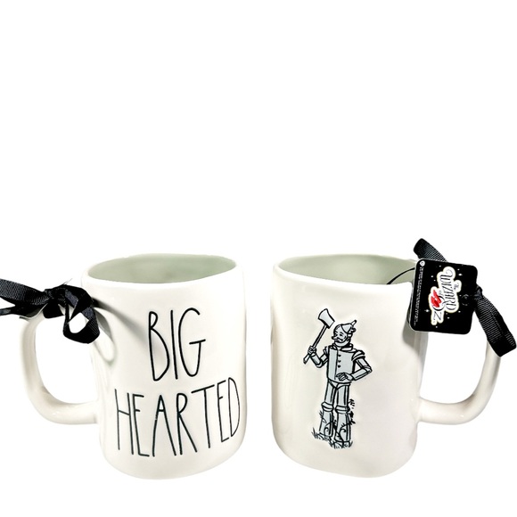 NEW Rae Dunn/Wizard of Oz BIG HEARTED Double Sided Mug - Picture 1 of 5